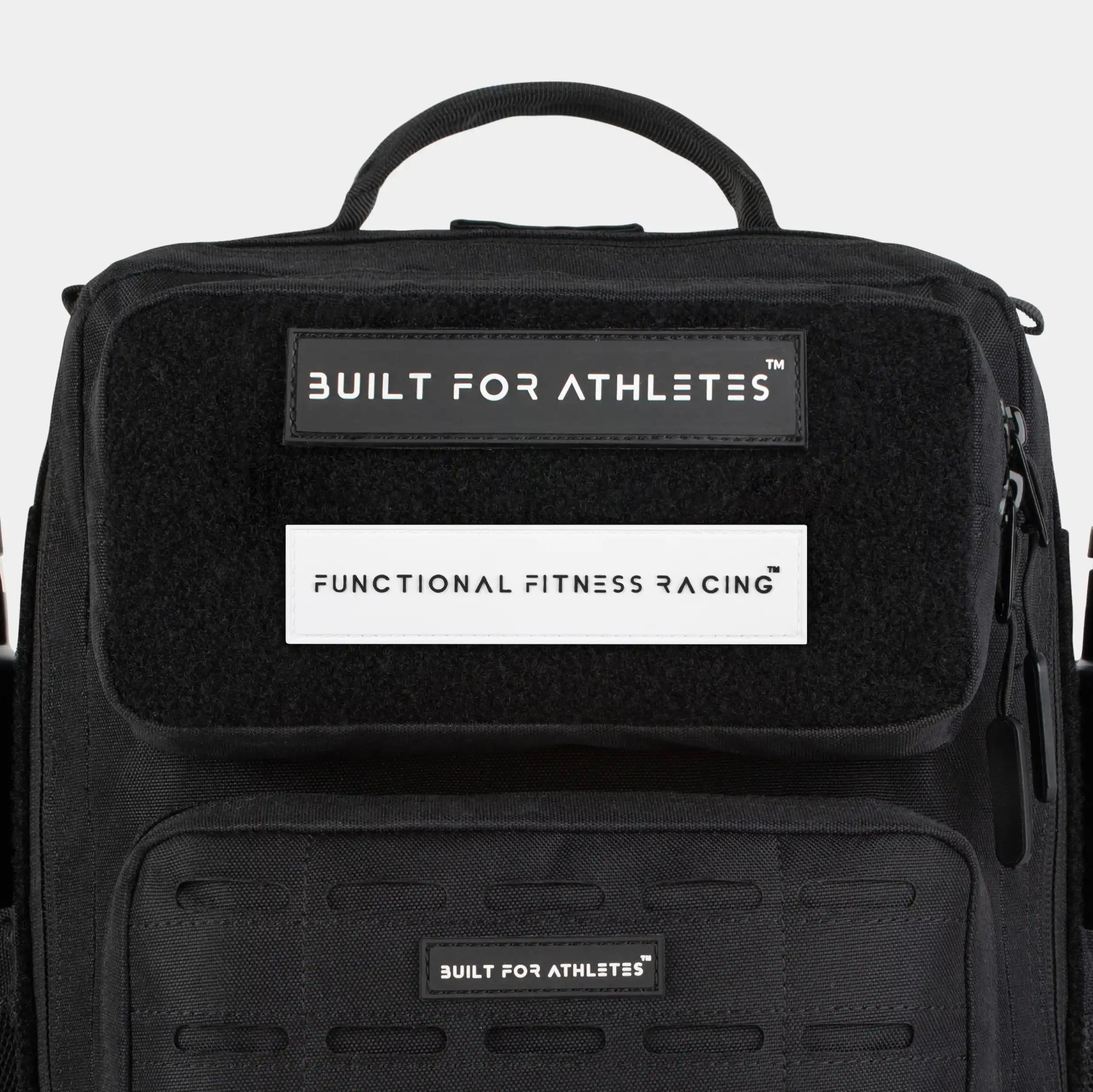 Built for Athletes Patches White Functional Fitness Racing Patches