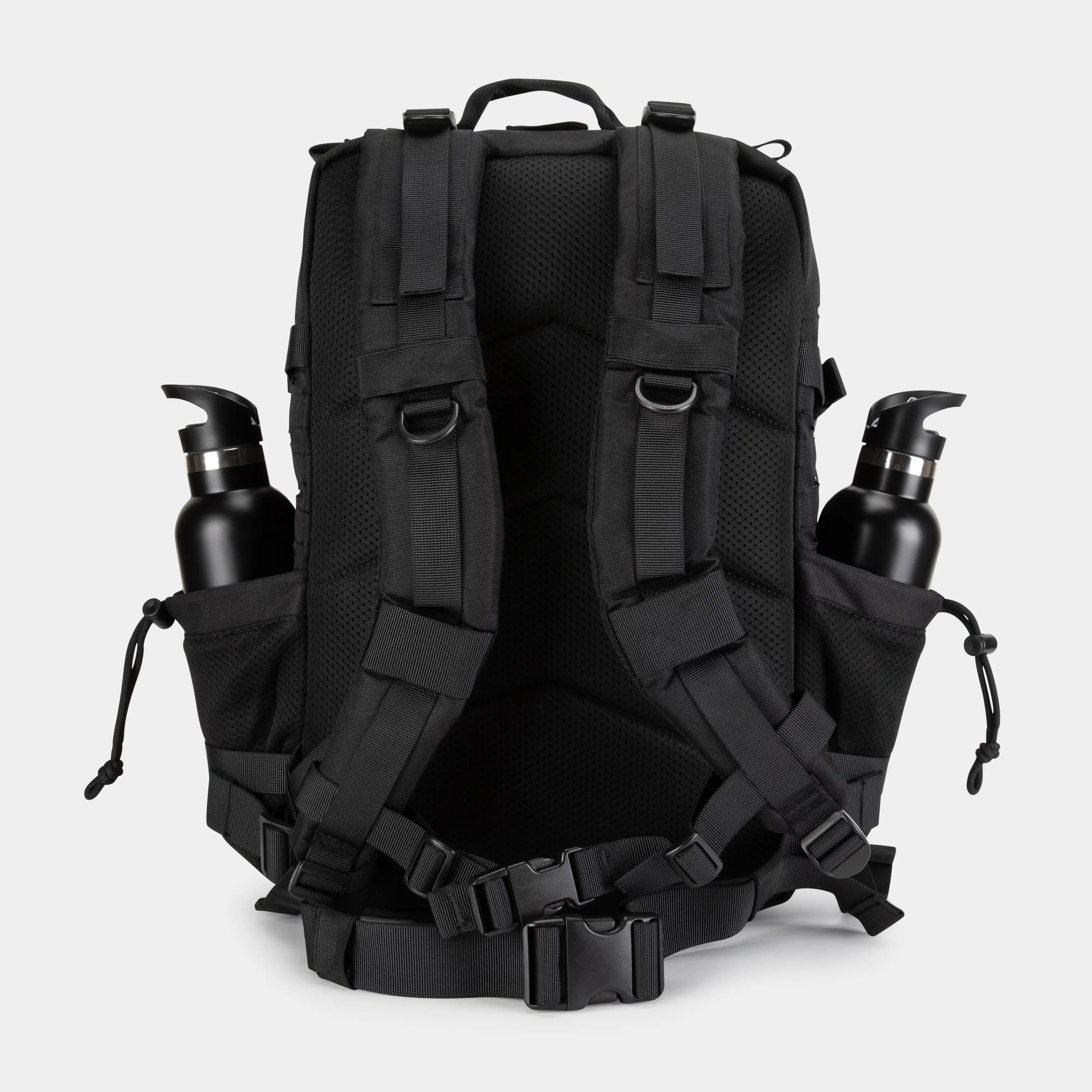 Black athletic backpack on sale