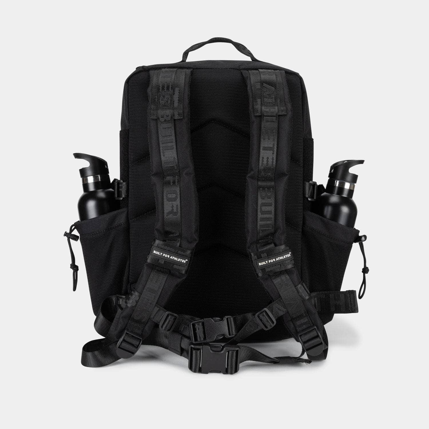 BUILT FOR ATHLETES 45L BACKPACK 黒 Black & Aqua Gym Backpack 45L – Built for Athletes™