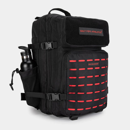 Built for Athletes Backpacks Large Black & Red Gym Backpack