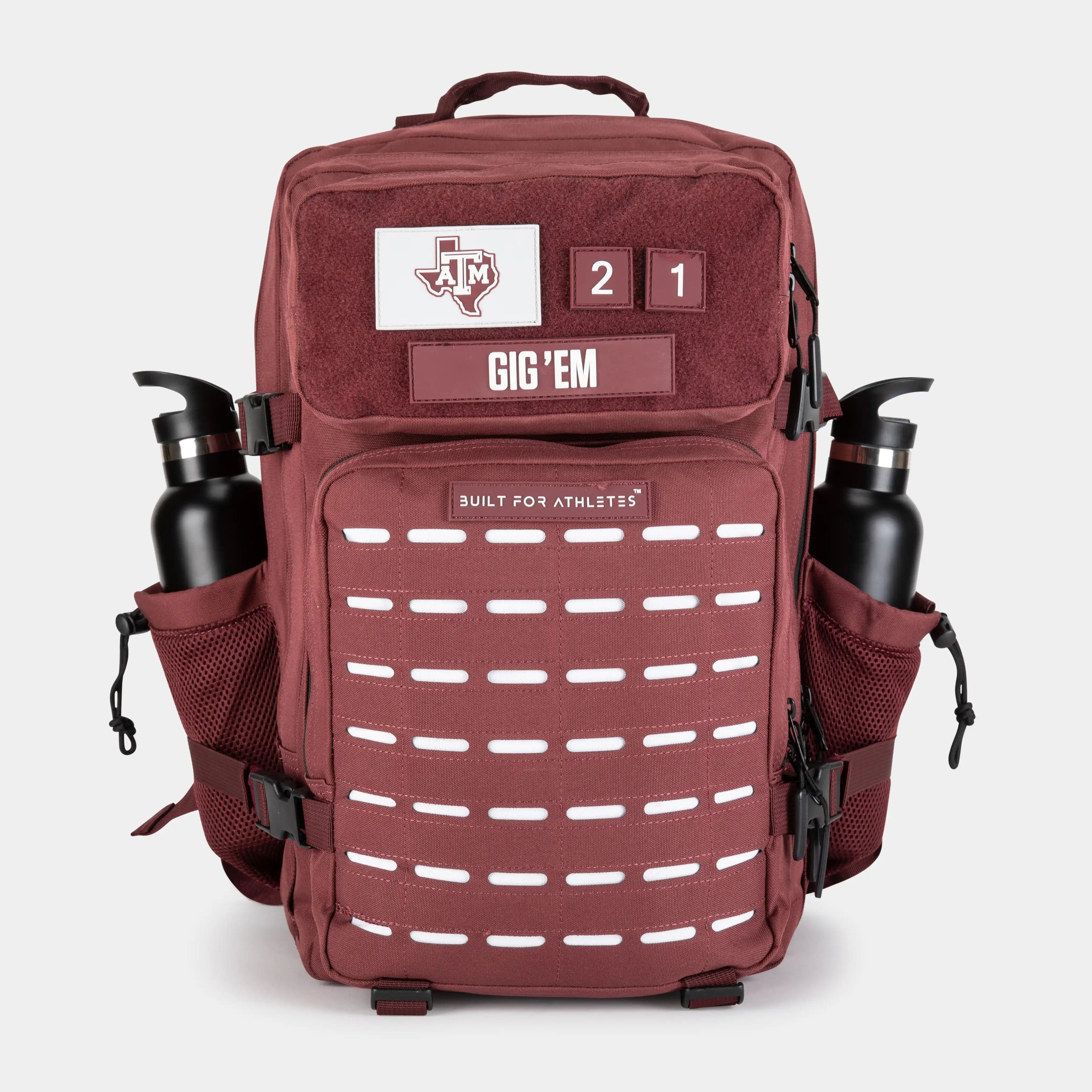 Built for Athletes Backpacks Large Texas A&M Gym Backpack