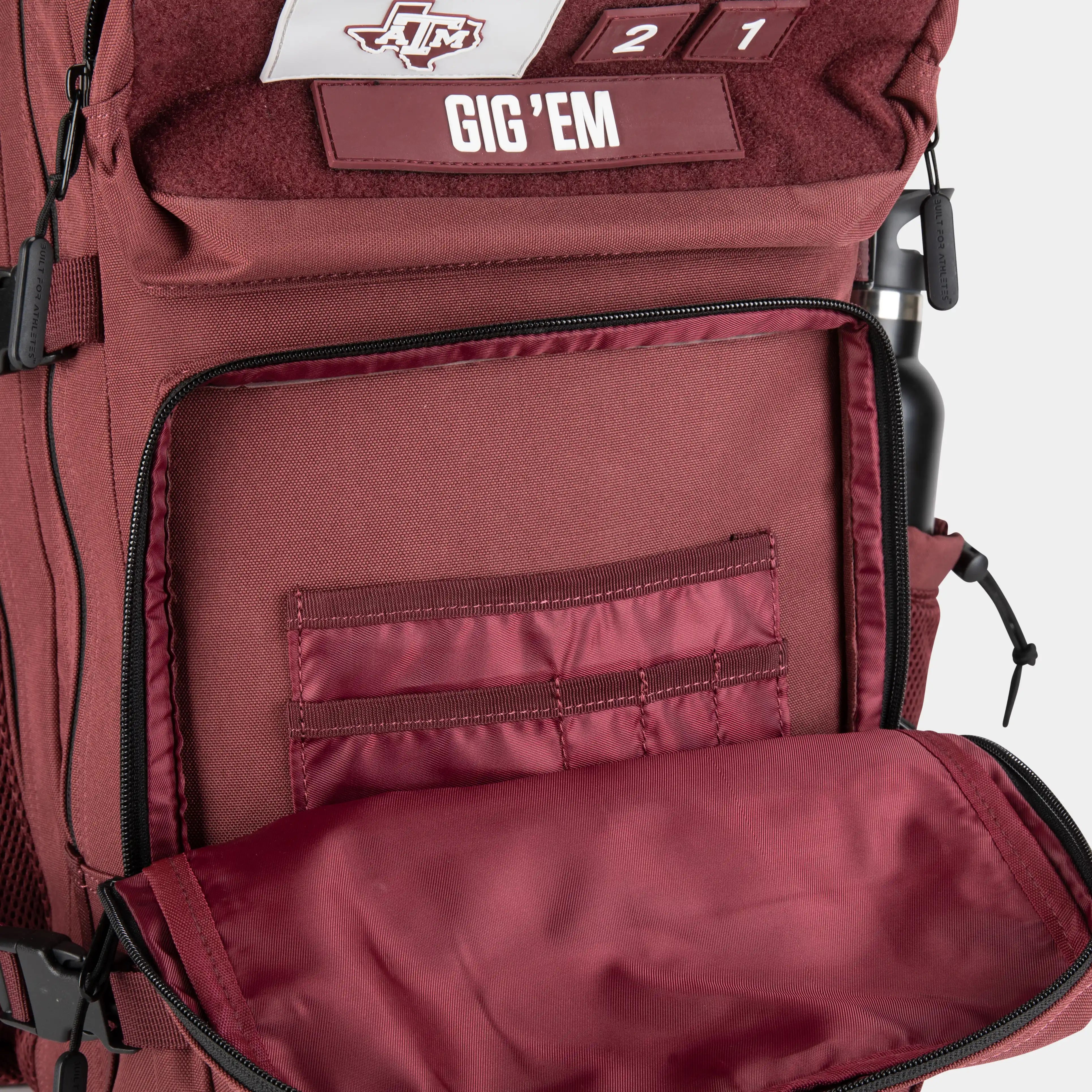 Built for Athletes Backpacks Large Texas A&M Gym Backpack