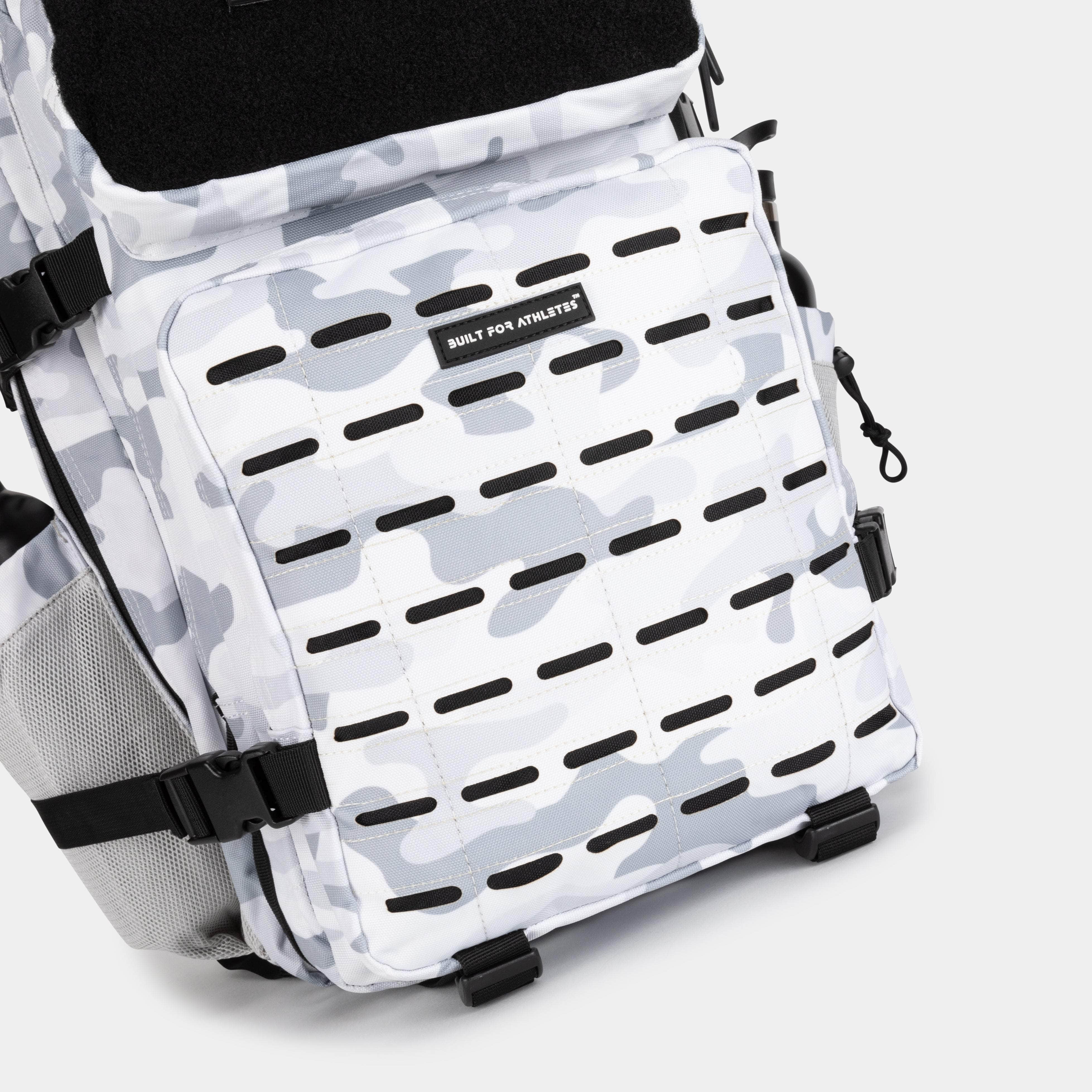 Built for Athletes™ Backpacks Large White Camo Gym Backpack