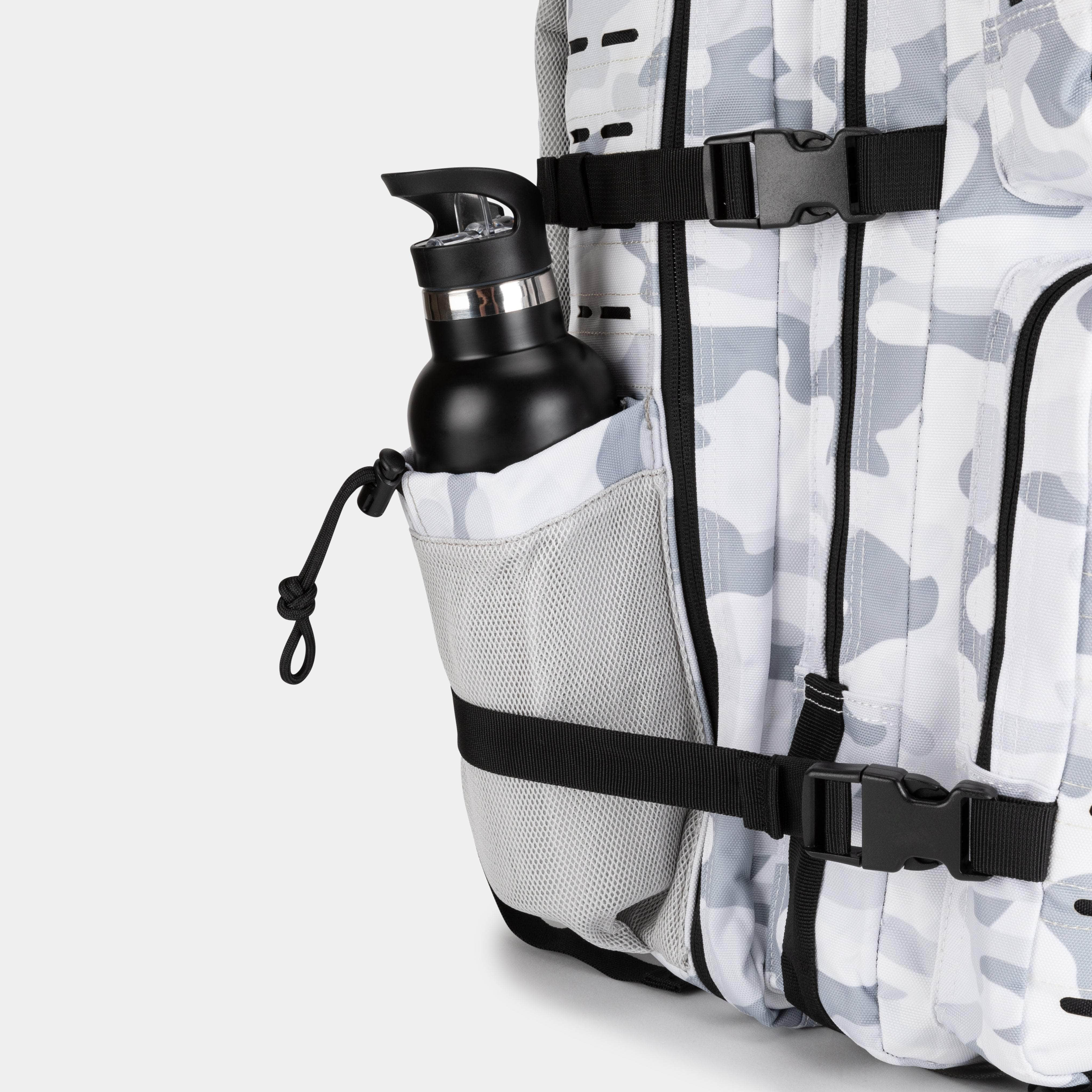 Black and fashion white camo backpack