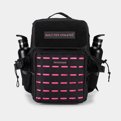 Built for Athletes Backpacks Medium Black & Pink Gym Backpack