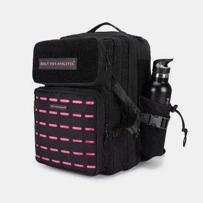 Built for Athletes Backpacks Medium Black & Pink Gym Backpack