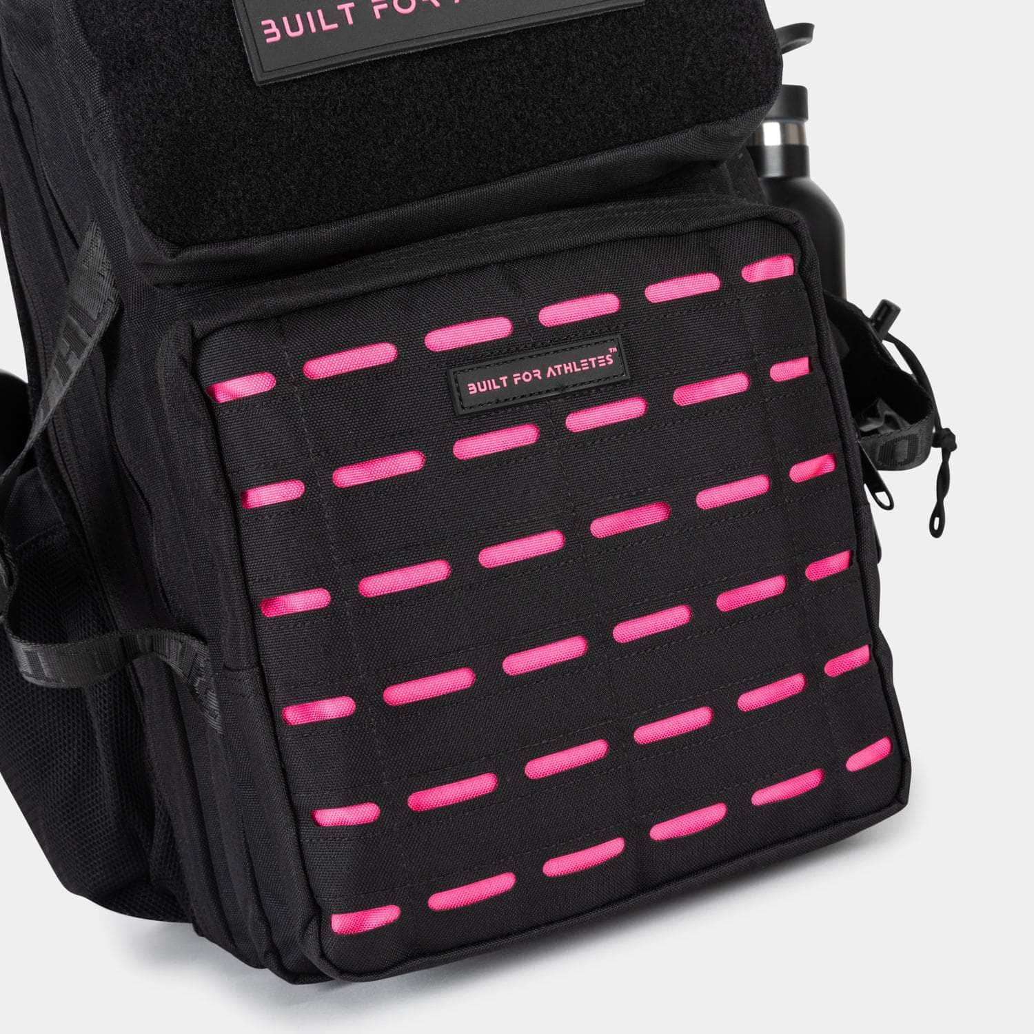 Built for Athletes Backpacks Medium Black & Pink Gym Backpack