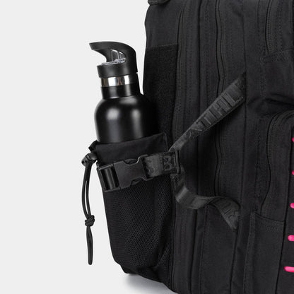 Built for Athletes Backpacks Medium Black & Pink Gym Backpack