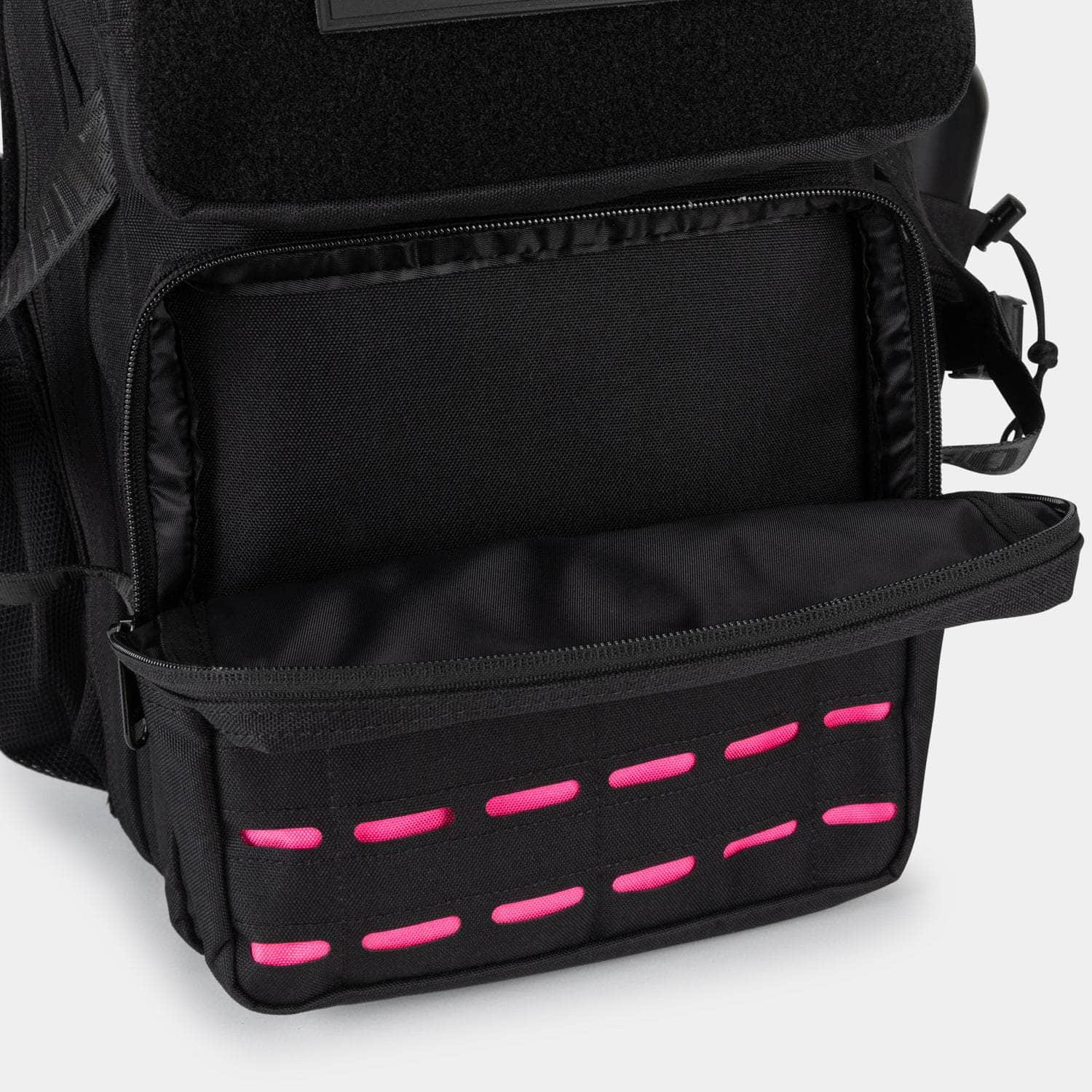 Built for Athletes Backpacks Medium Black & Pink Gym Backpack