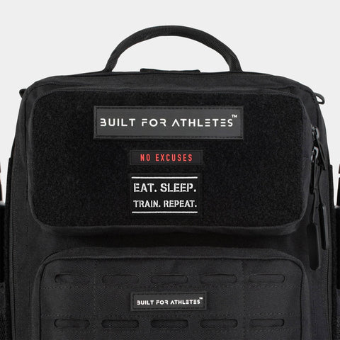 Built for Athletes™ Patches No Excuses & Eat Sleep Train Patch