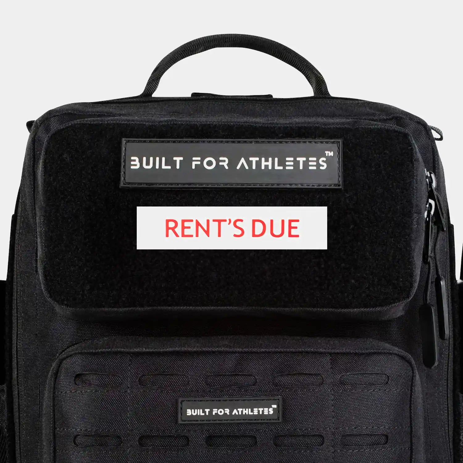 Built for Athletes Patches Rent's Due Patch