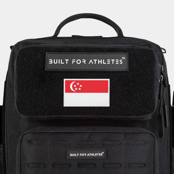 Built for Athletes Patches Singapore Flag Patch