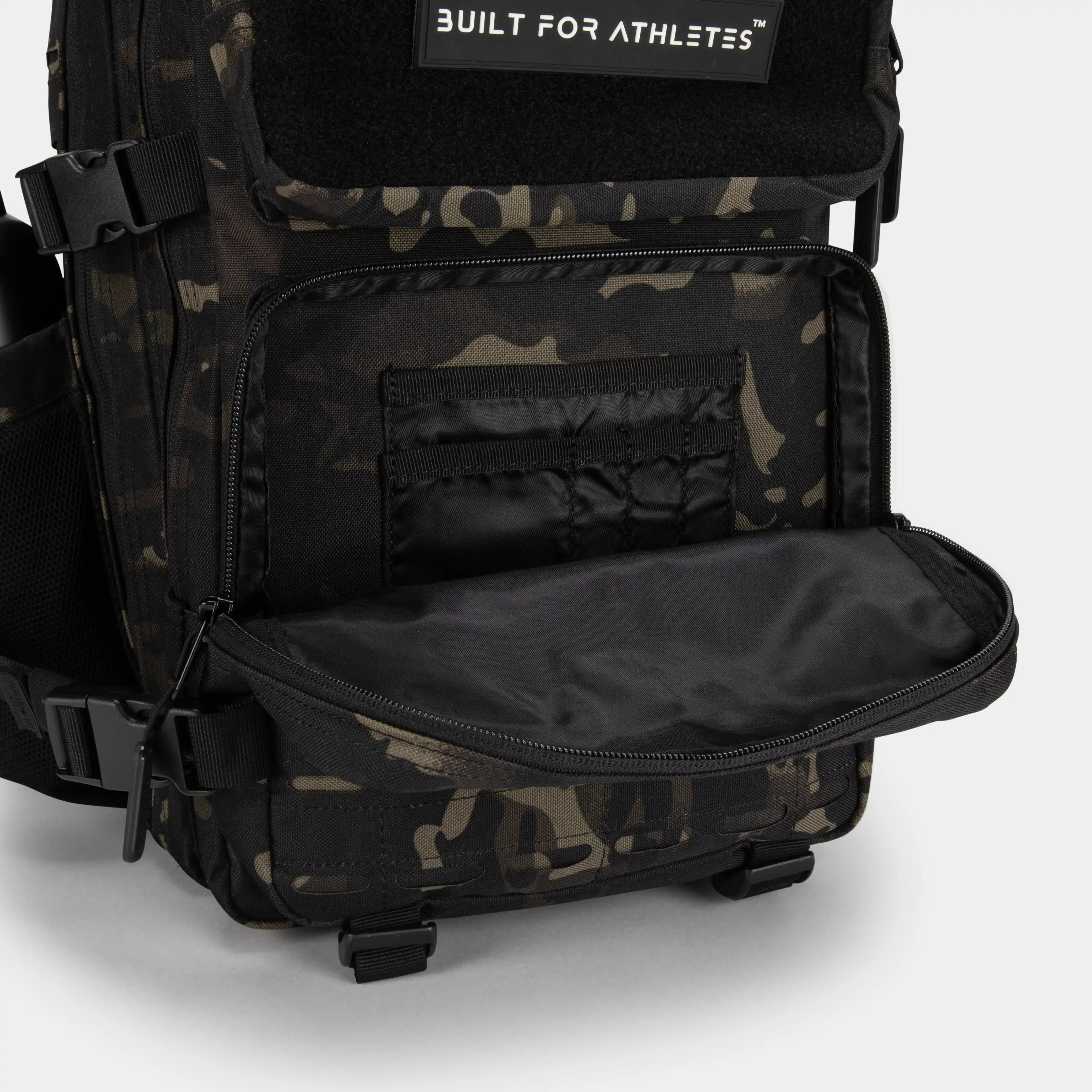 Built for Athletes Backpacks Small Black Camo Gym Backpack