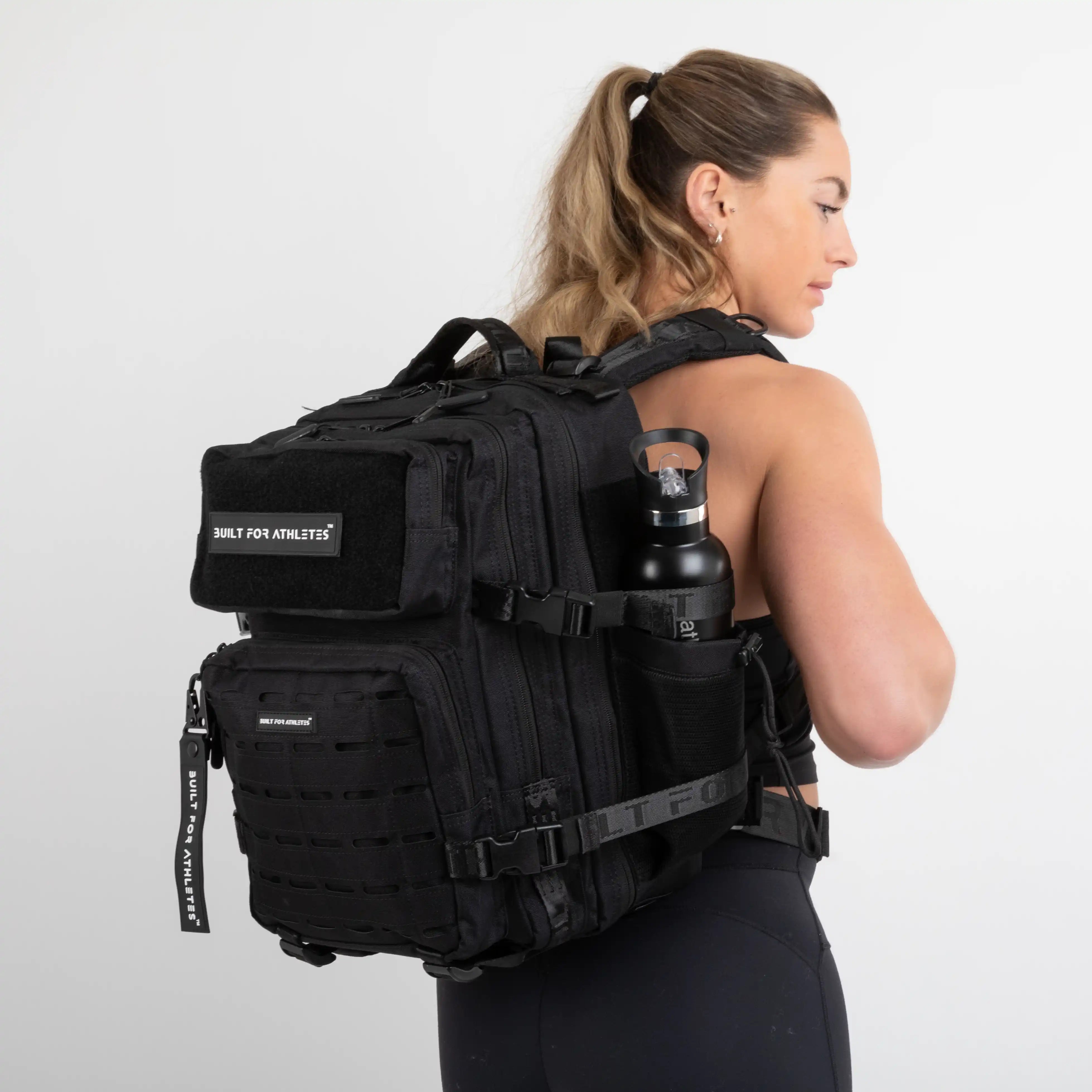 Sac Workout Routine Sac à dos de fitness et de sport Hero 25 L noir – Built for Athletes™