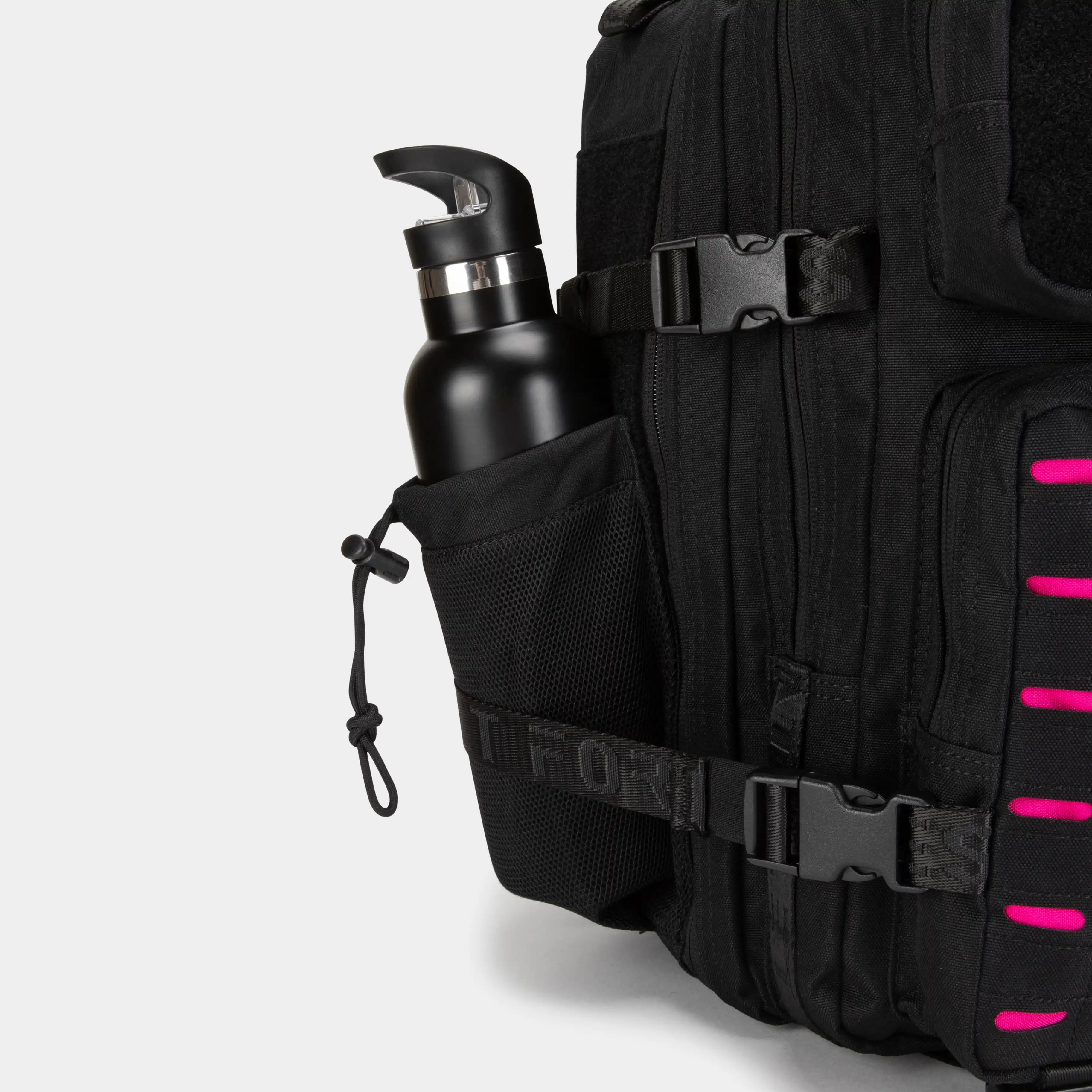 Built for Athletes Backpacks Small Black & Pink Gym Backpack