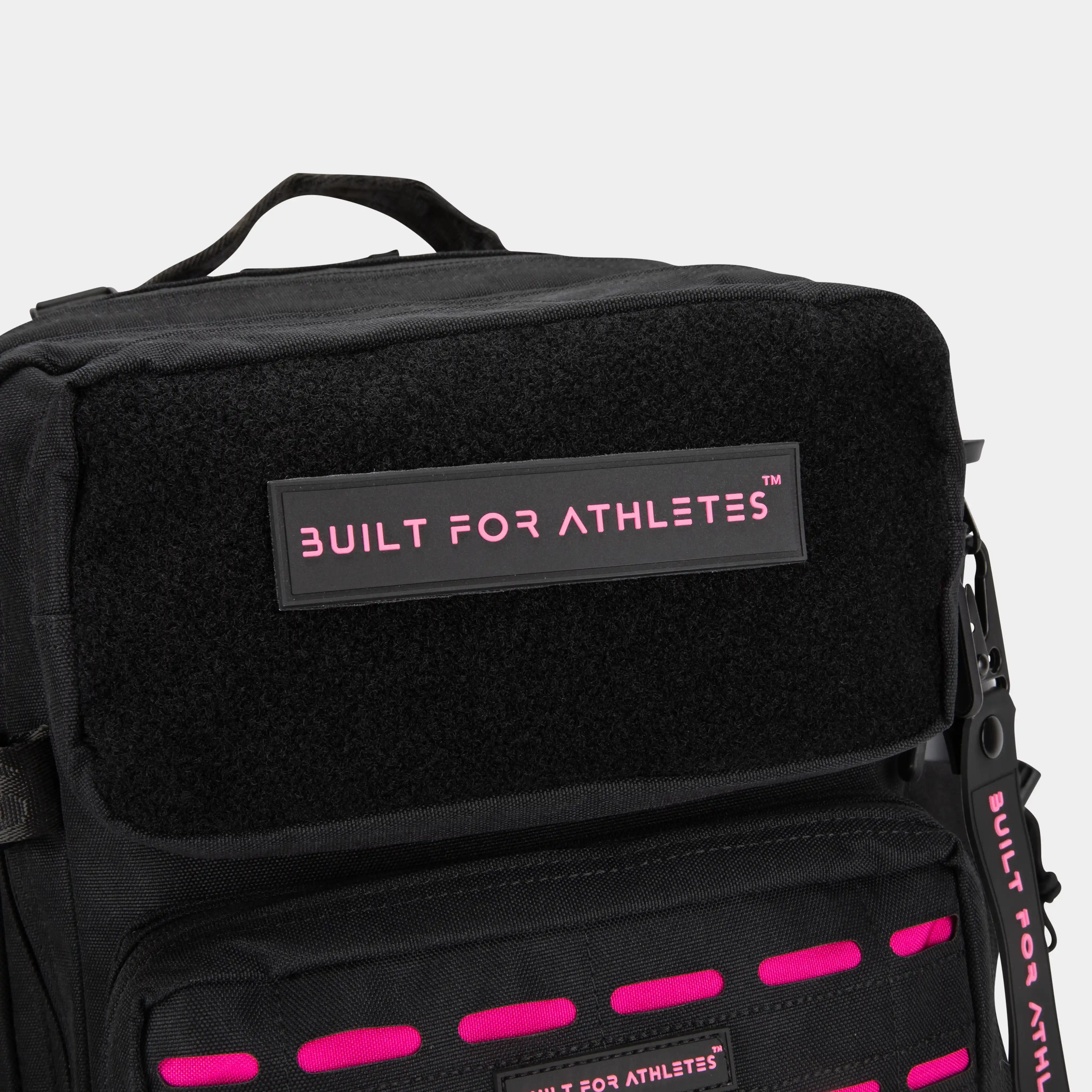 Built for Athletes Backpacks Small Black & Pink Gym Backpack