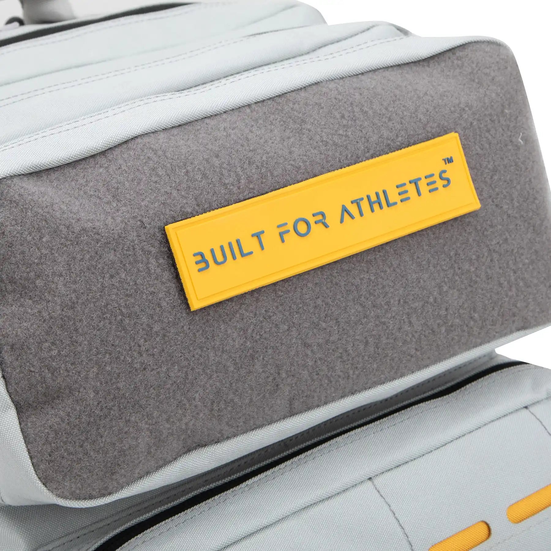 Built for Athletes Backpacks Small Grey & Yellow Backpack