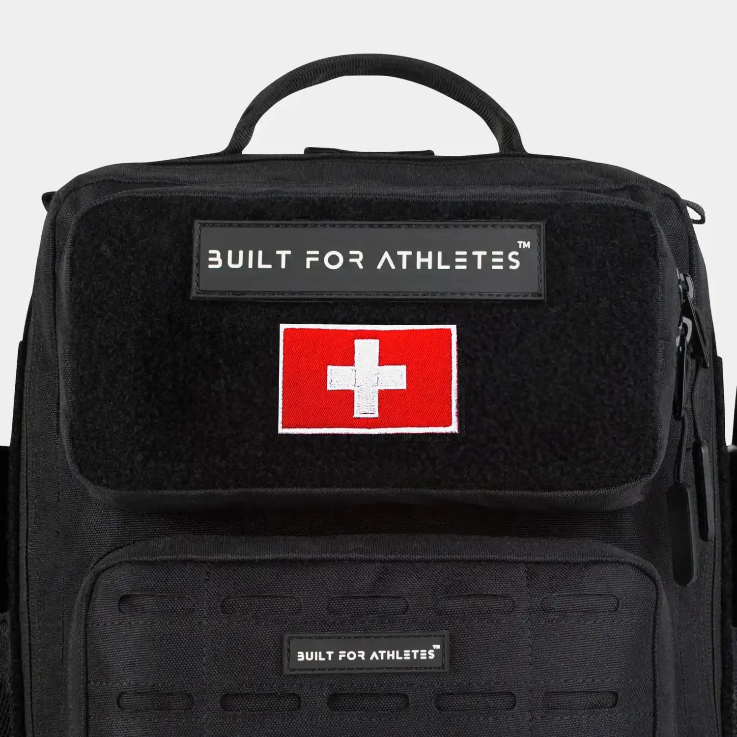 Built for Athletes Patches Switzerland Flag Patch