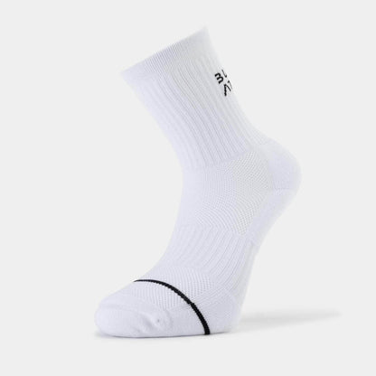 Built For Athletes Socks White Crew Training Sock