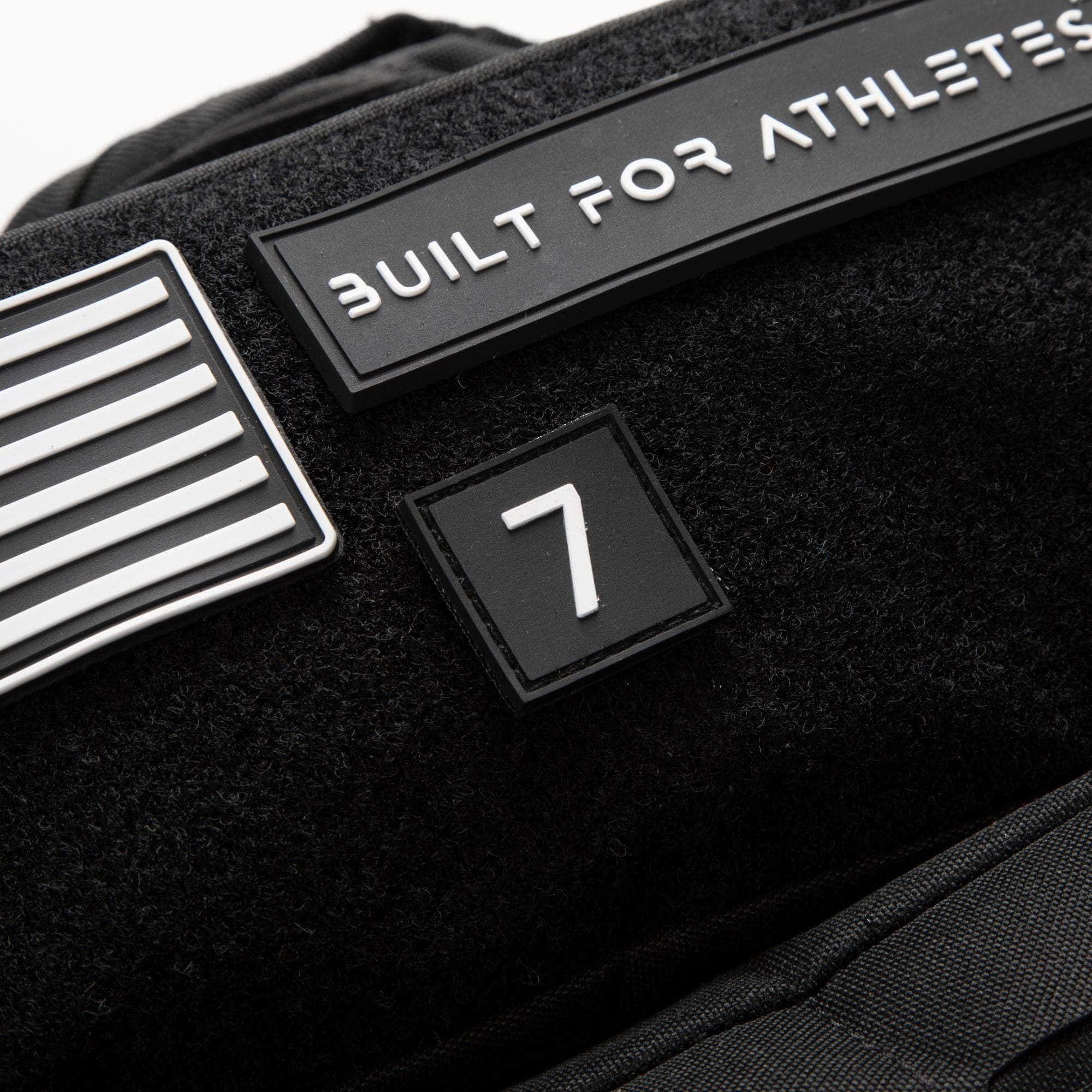 Built for Athletes Patches 0-9 Number Rubber Patches