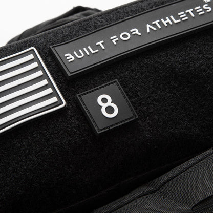 Built for Athletes Patches 0-9 Number Rubber Patches