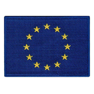 Built for Athletes Patches Europe Flag Patch