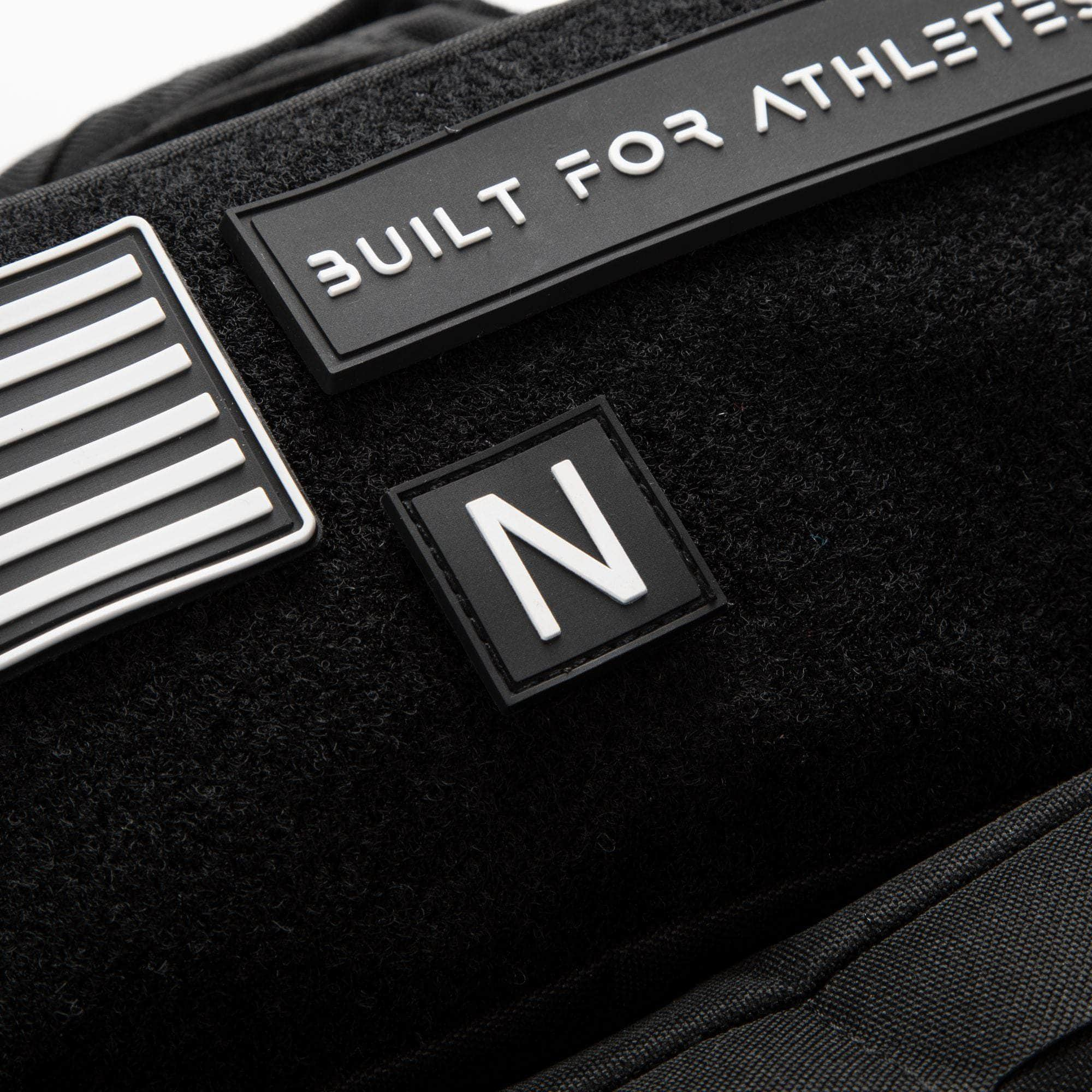 Built for Athletes Patches Letter Rubber Patches