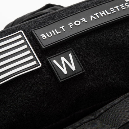 Built for Athletes Patches Letter Rubber Patches