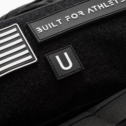 Built for Athletes Patches Letter Rubber Patches