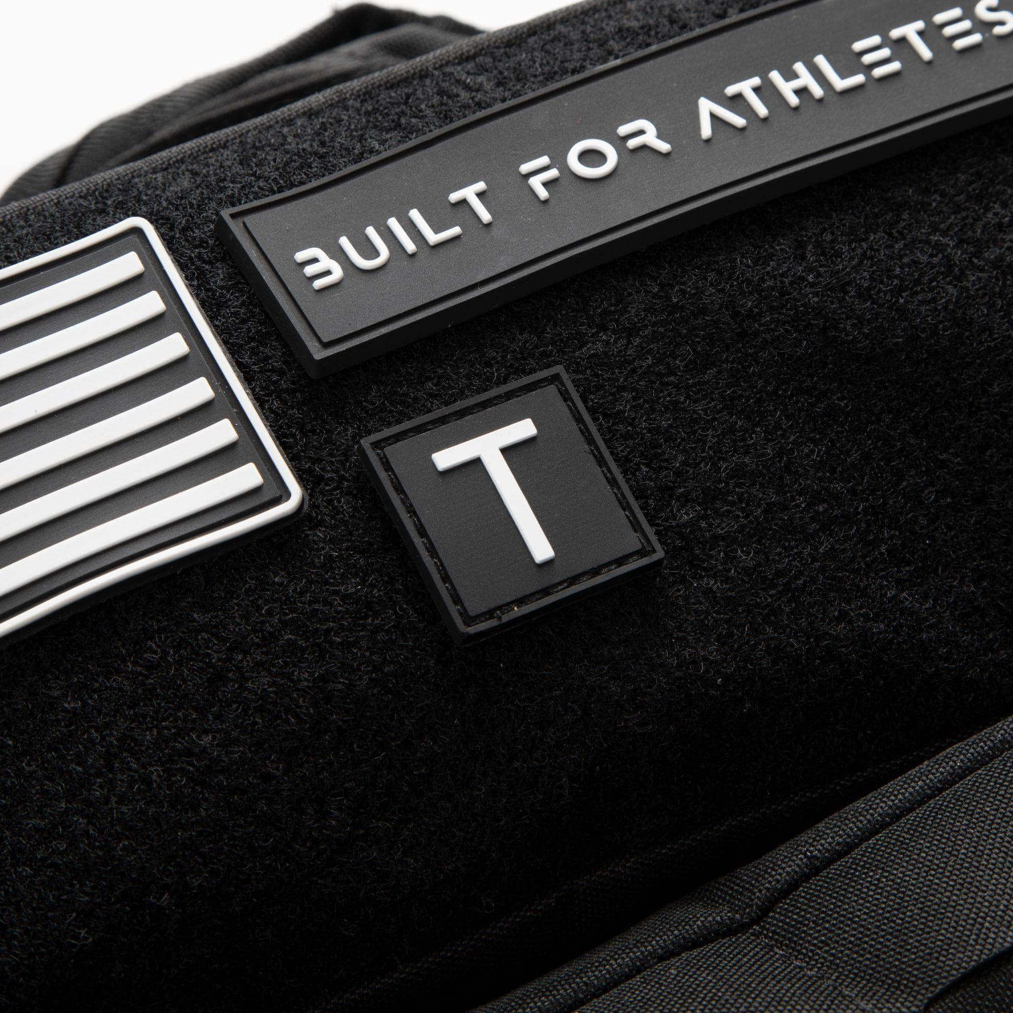 Built for Athletes Patches Letter Rubber Patches