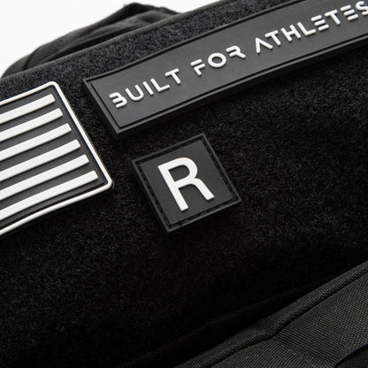 Built for Athletes Patches Letter Rubber Patches