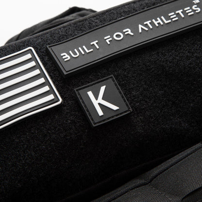 Built for Athletes Patches Letter Rubber Patches