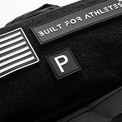 Built for Athletes Patches Letter Rubber Patches