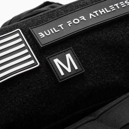 Built for Athletes Patches Letter Rubber Patches