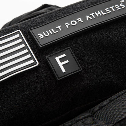 Built for Athletes Patches Letter Rubber Patches