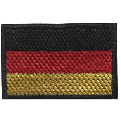 Built for Athletes Aufnäher Deutschland Landesflagge Aufnäher