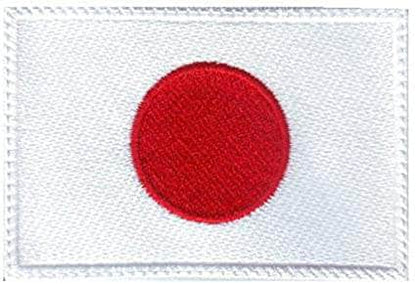 Built for Athletes Aufnäher Japan Landesflagge Aufnäher