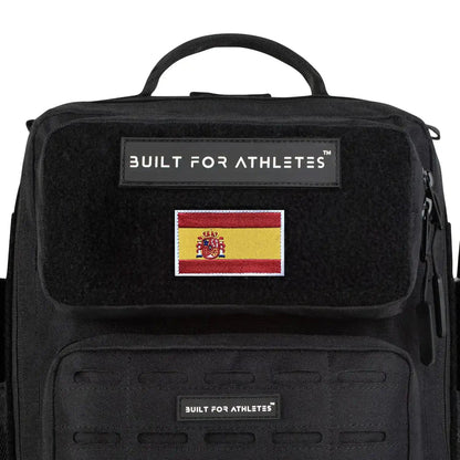 Built for Athletes Aufnäher Spanien Landesflagge Aufnäher