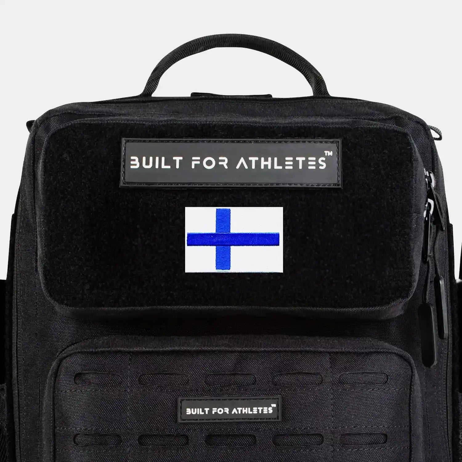 Built for Athletes Aufnäher Finnland Flaggenaufnäher