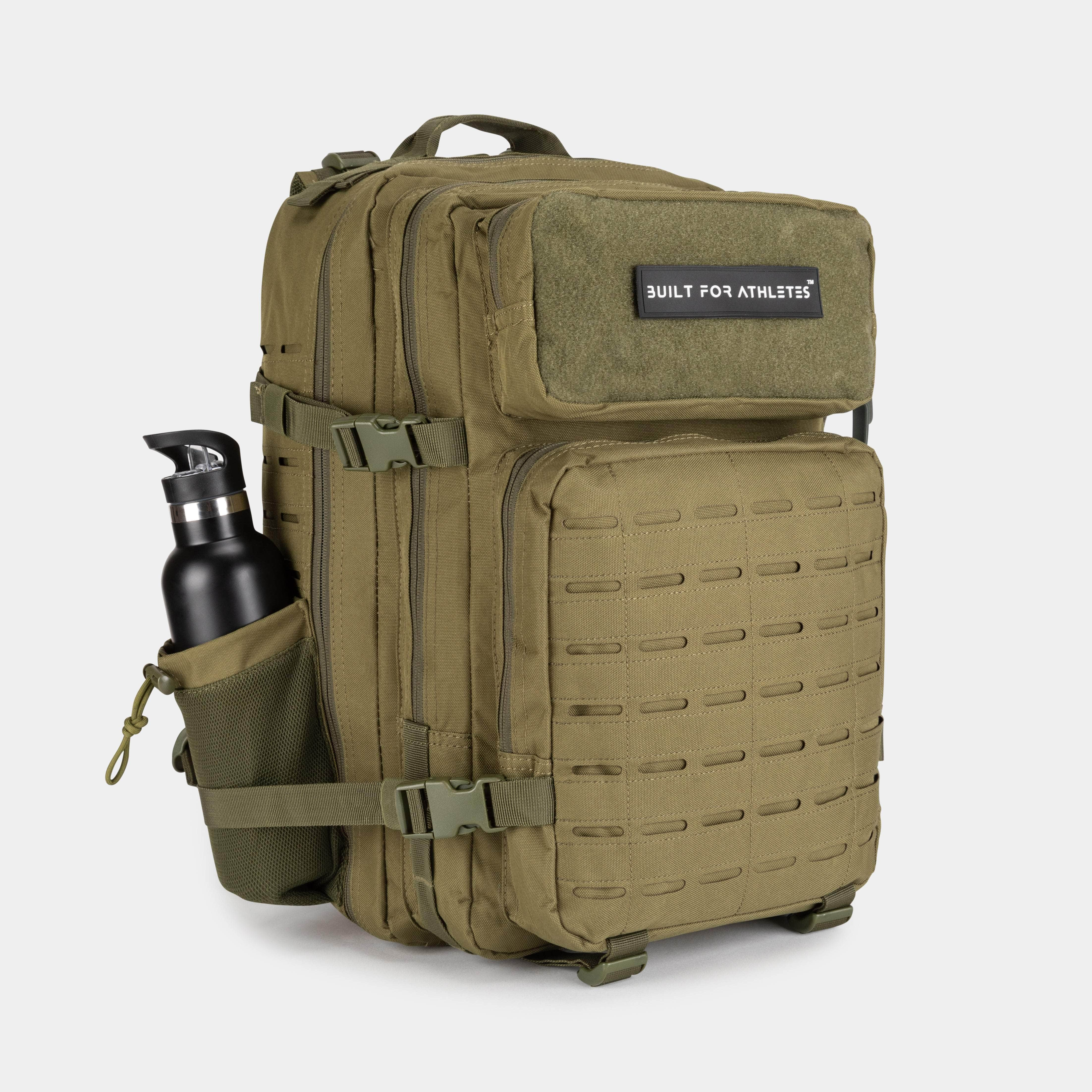 Built for Athletes Rucksäcke große Armee grün Gym Rucksack