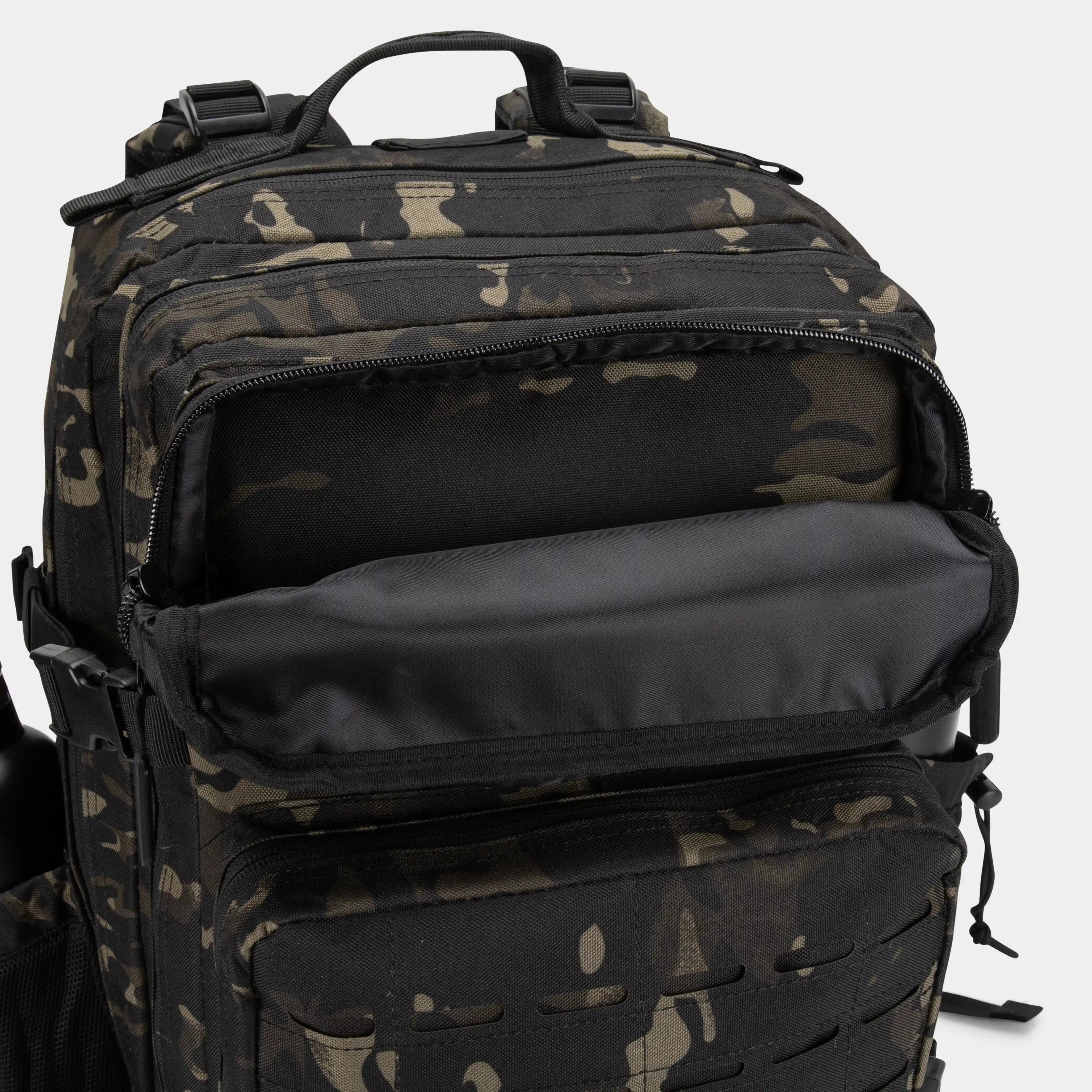 Gebaut für Athleten Rucksäcke große schwarze Camo Gym Rucksack