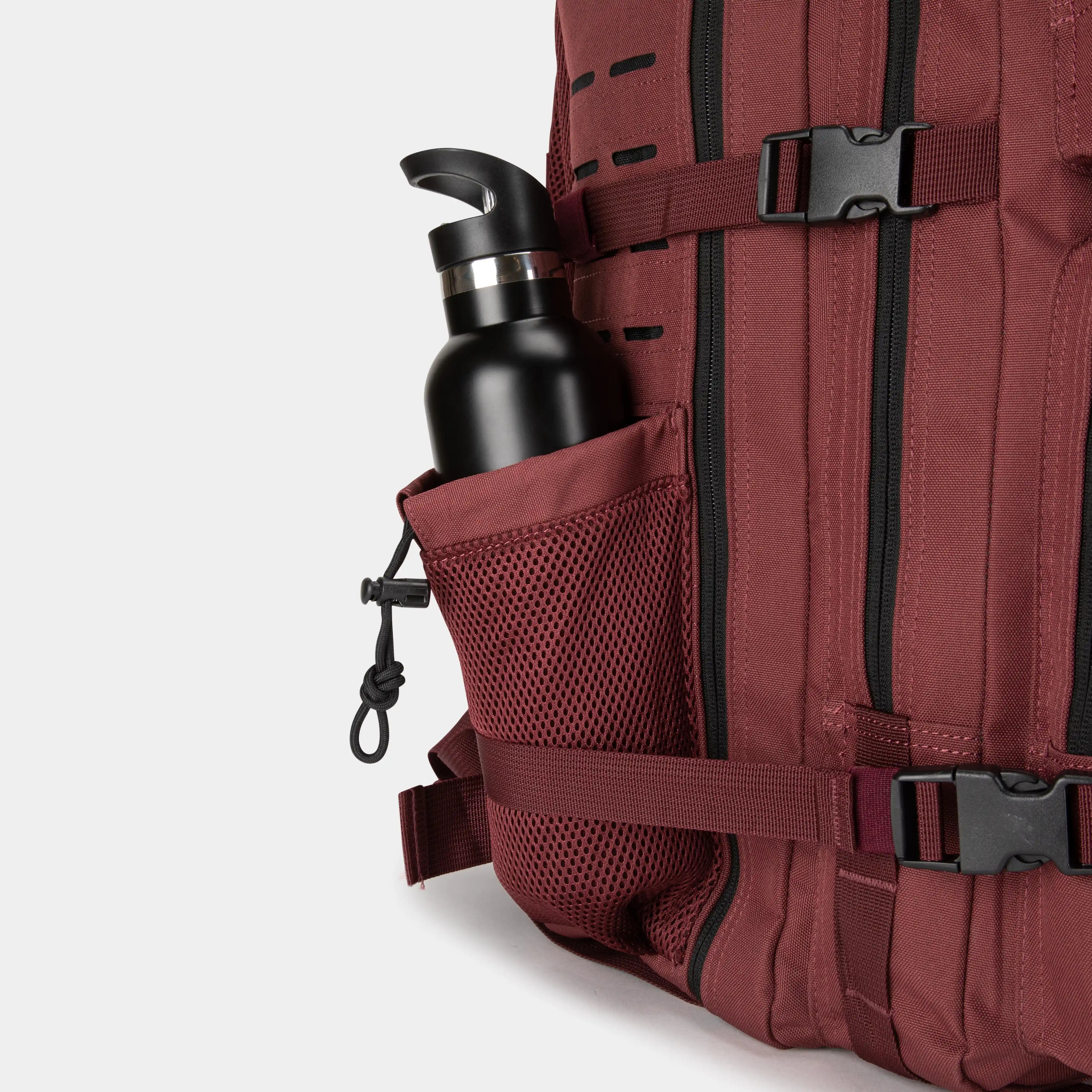 Gebaut für Athleten Rucksäcke große Burgundy Gym Backpack