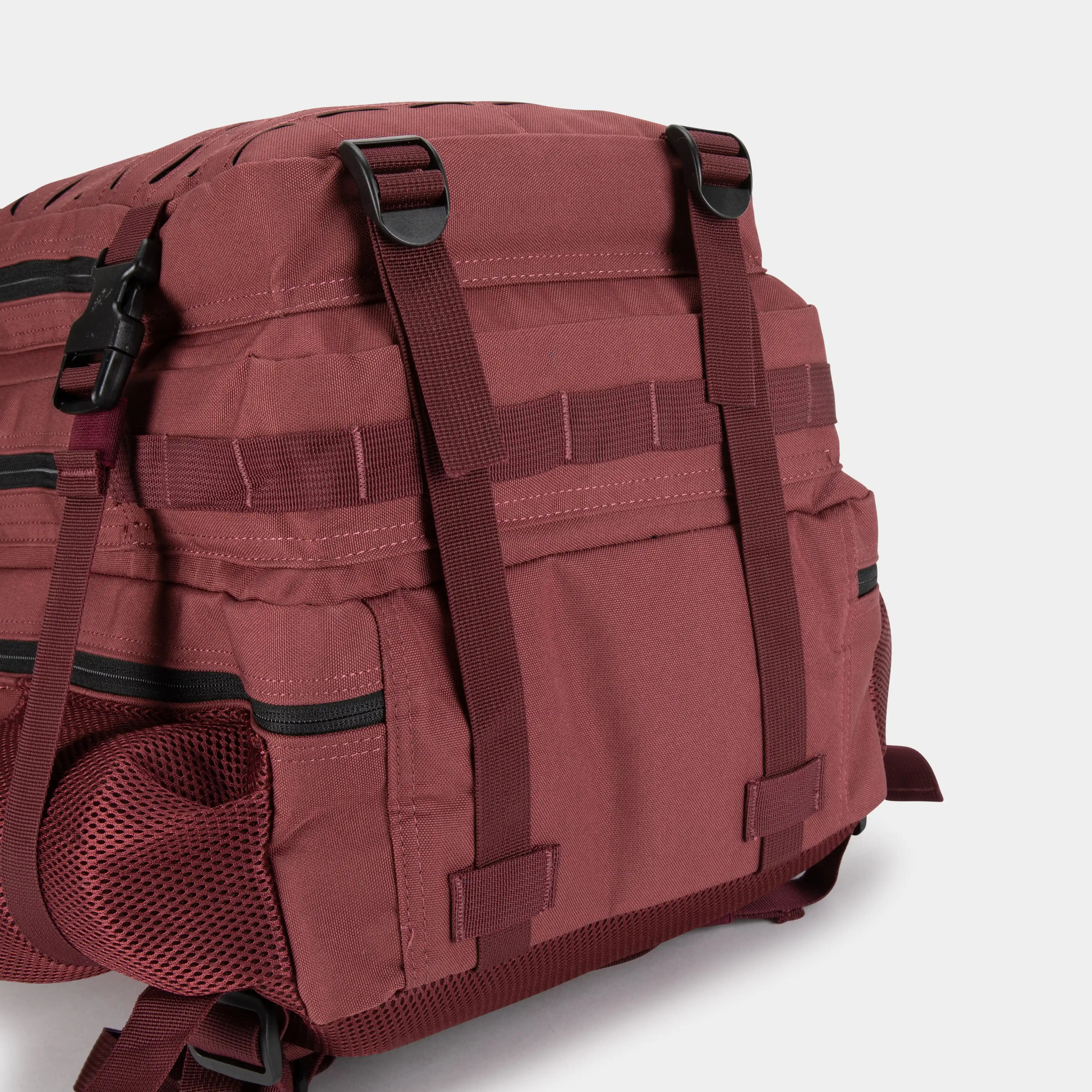 Gebaut für Athleten Rucksäcke große Burgundy Gym Backpack