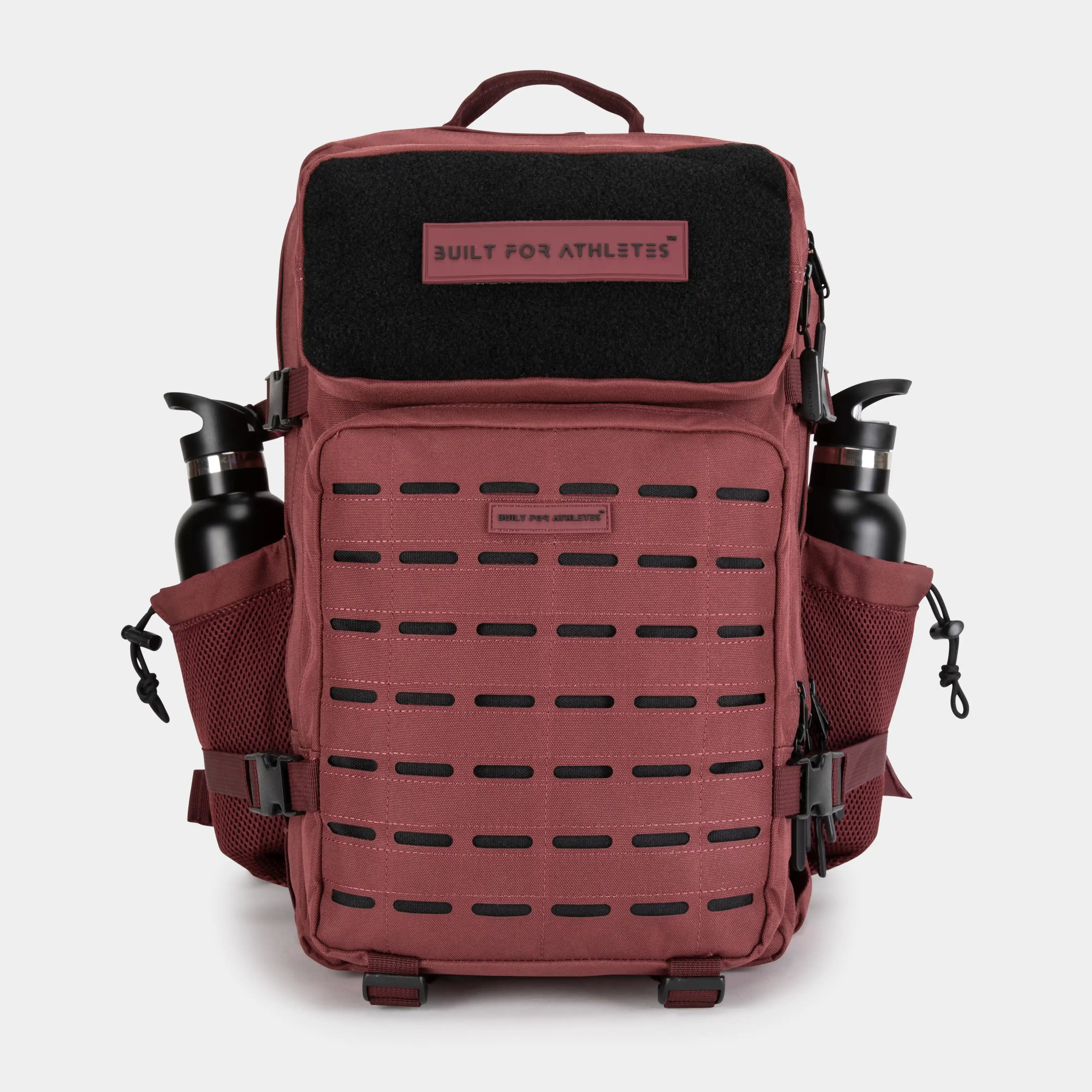 Gebaut für Athleten Rucksäcke große Burgundy Gym Backpack