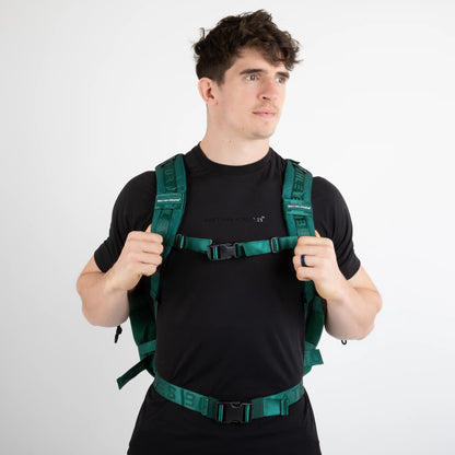 Gebaut für Athleten Rucksäcke Large Forest Green Gym Backpacks