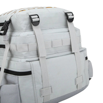 Built for Athletes Rucksäcke Large Grey & Yellow Gym Backpacks