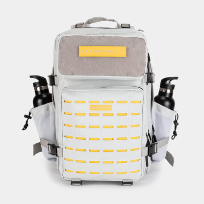 Built for Athletes Rucksäcke Large Grey & Yellow Gym Backpacks