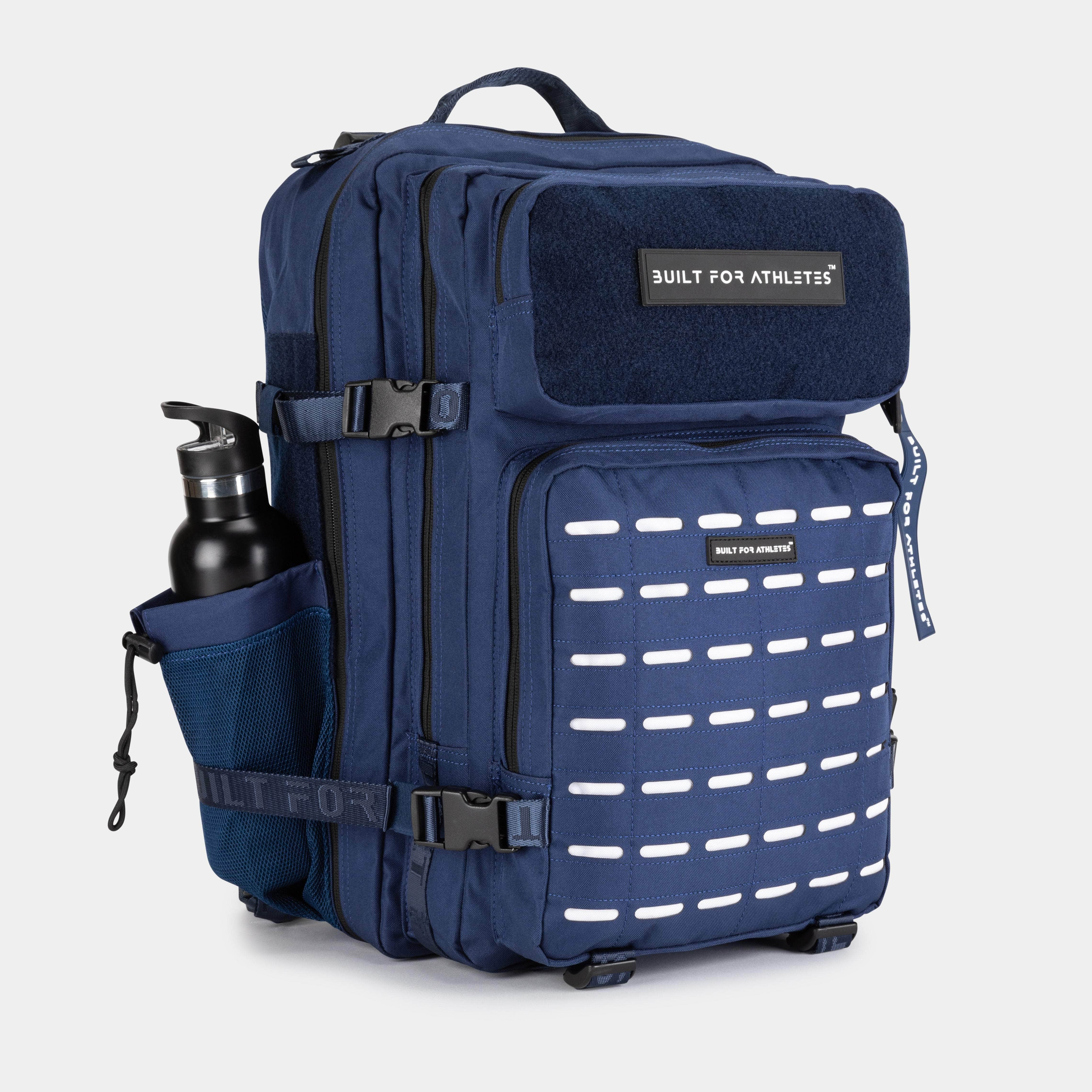 Built for Athletes Rucksäcke Large Navy & White Gym Backpacks