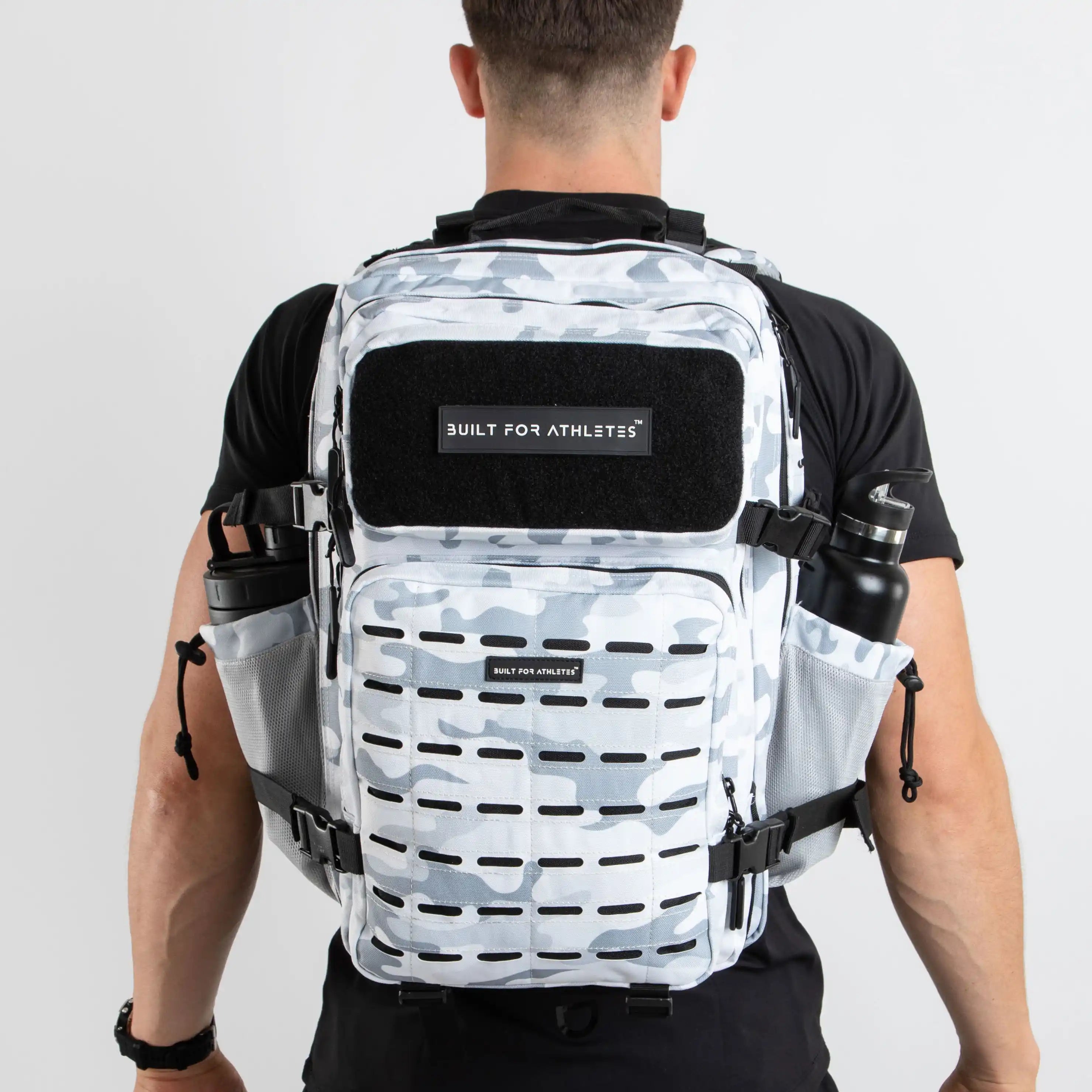 Built for Athletes™ Rucksäcke Großer weißer Tarnrucksack