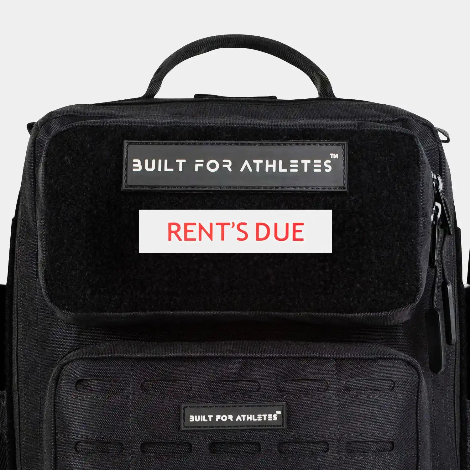 Built for Athletes Aufnäher Rent's Due Patch